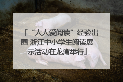 “人人爱阅读”经验出圈 浙江中小学生阅读展示活动在龙湾举行