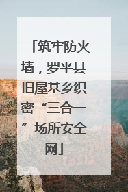 筑牢防火墙，罗平县旧屋基乡织密“三合一”场所安全网
