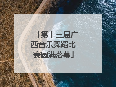 第十三届广西音乐舞蹈比赛圆满落幕