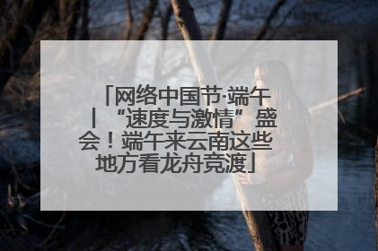 网络中国节·端午丨“速度与激情”盛会！端午来云南这些地方看龙舟竞渡