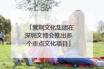 紫荆文化集团在深圳文博会推出多个重点文化项目