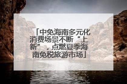 中免海南多元化消费场景不断“上新”，点燃夏季海南免税旅游市场