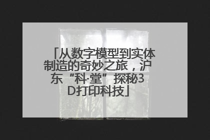从数字模型到实体制造的奇妙之旅，沪东“科·堂”探秘3D打印科技
