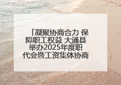 凝聚协商合力 保障职工权益 大通县举办2025年度职代会暨工资集体协商现场观摩交流活动