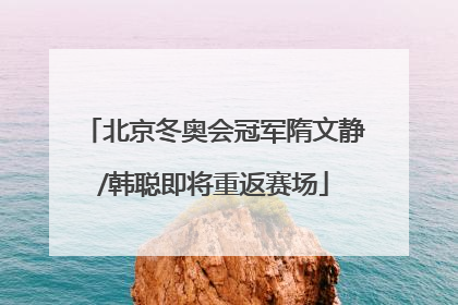 北京冬奥会冠军隋文静/韩聪即将重返赛场