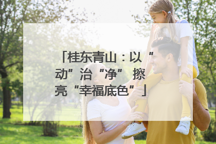 桂东青山：以“动”治“净” 擦亮“幸福底色”