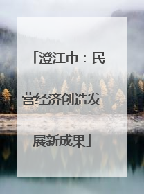 澄江市：民营经济创造发展新成果