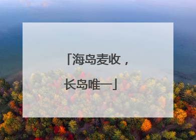 海岛麦收，长岛唯一