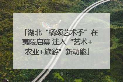 湖北“橘颂艺术季”在夷陵启幕 注入“艺术+农业+旅游”新动能