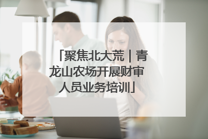 聚焦北大荒｜青龙山农场开展财审人员业务培训