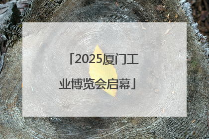 2025厦门工业博览会启幕