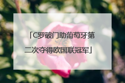 C罗破门助葡萄牙第二次夺得欧国联冠军